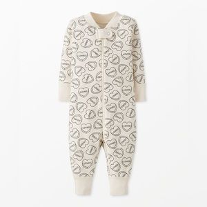 Hanna Andersson Print Baby Zip Sleeper in size 3-6M